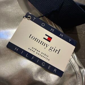 Tommy Hilfiger Stylish Silver Outerwear